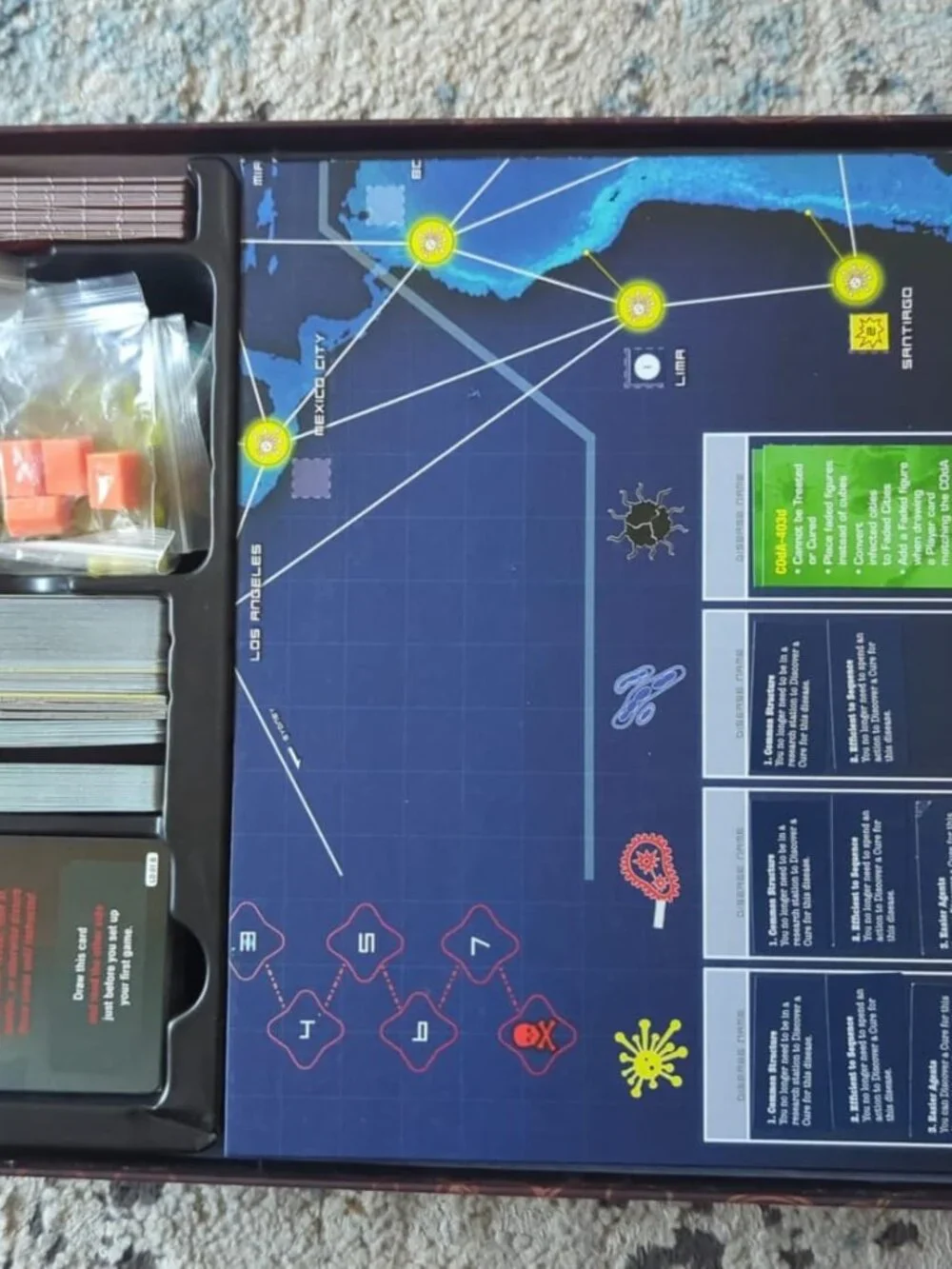 Z-Man Games Pandemic Legacy Season 1 Board Game Cooperative Play